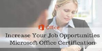 Career Opportunities for MS Office Certification Course